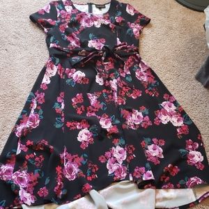 NWOT Lane Bryant Floral Lena Dress